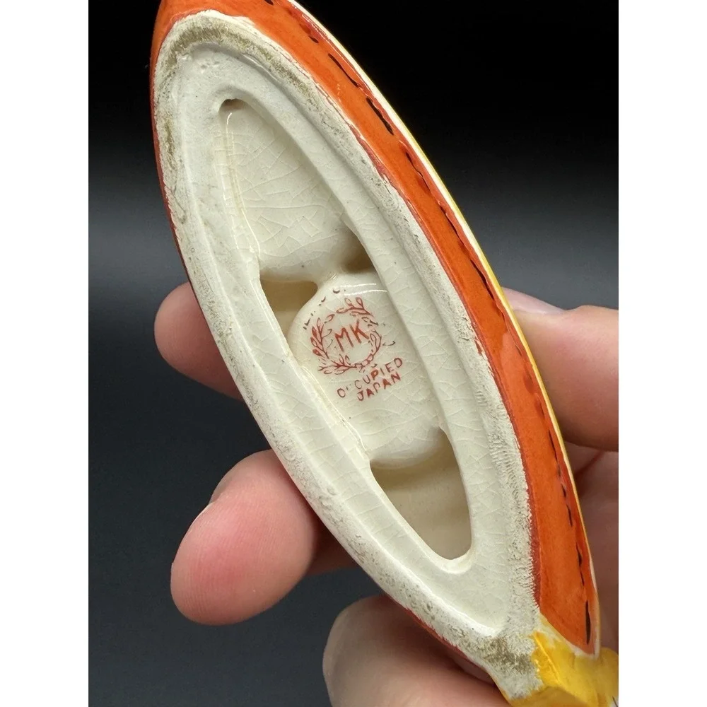 Vintage MK Occupied Japan Gondola Boat Salt & Pepper Set
